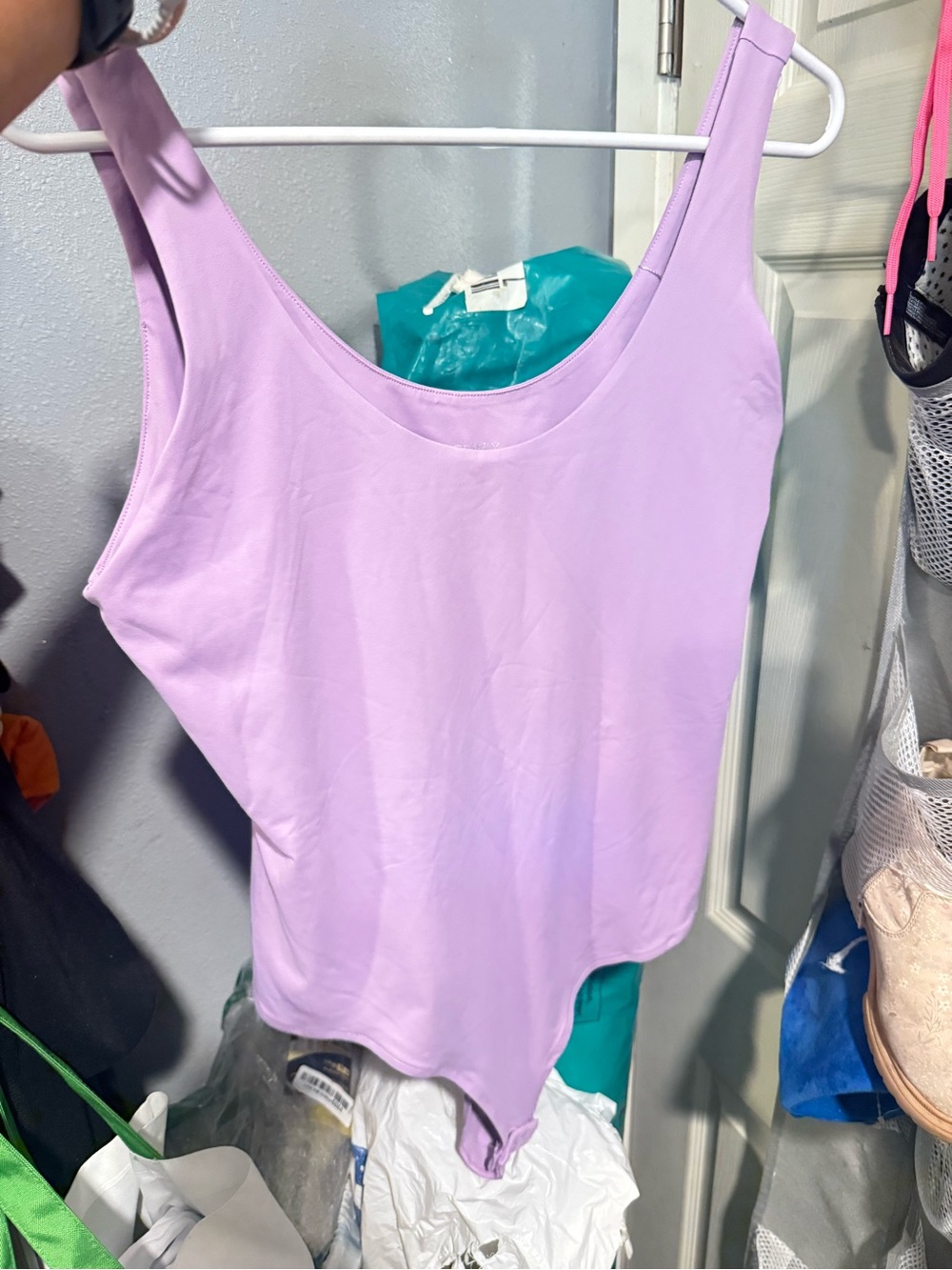 Everyday Lilac Scoop Neck Bodysuit